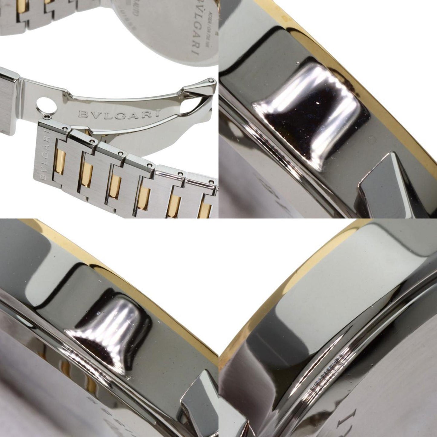 Bvlgari Bb33Sg Wristwatch Stainless Steel Ssxk18Yg K18Yg