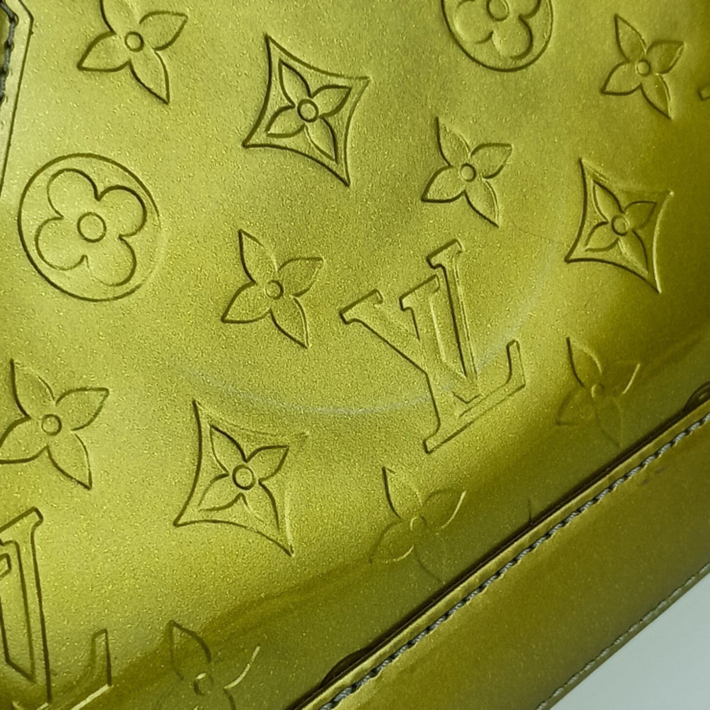 Louis Vuitton Louis Vuitton Handbag Alma Bb M91677 Griart Deco Monogram Vernis