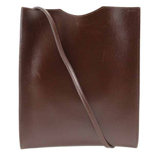 Hermes Hermes Omenitu Shoulder Bag Calf Brown