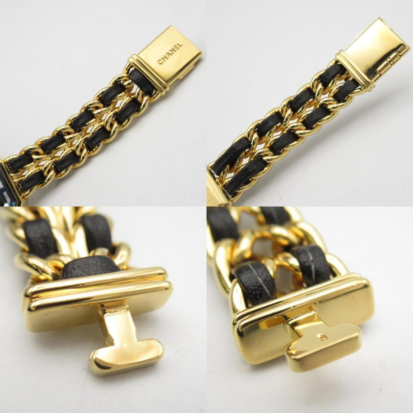 Chanel Premiere S Watch Gp (Gold Plated) Leather