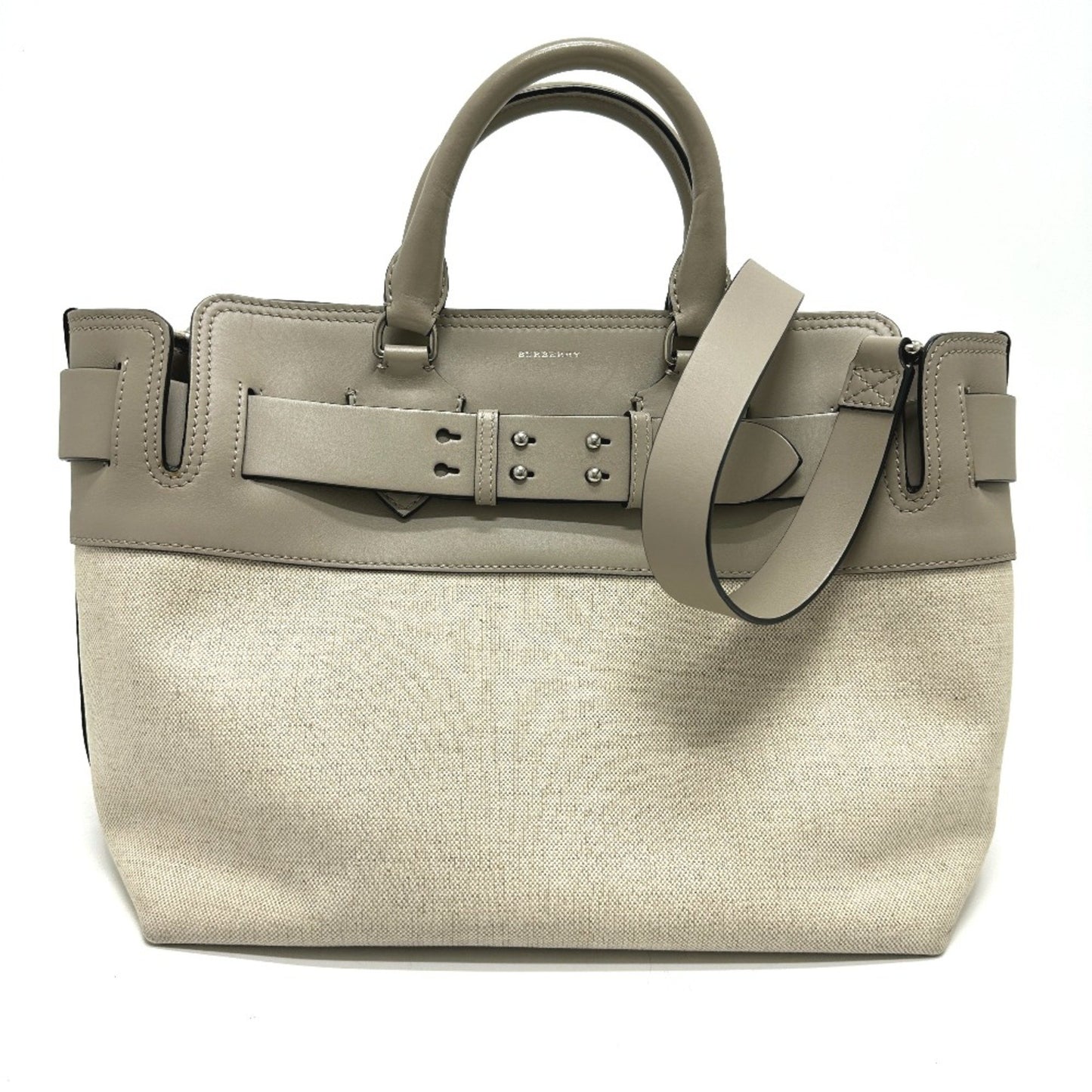 Burberry 4076673 2Way Bag Hand Bag Beige