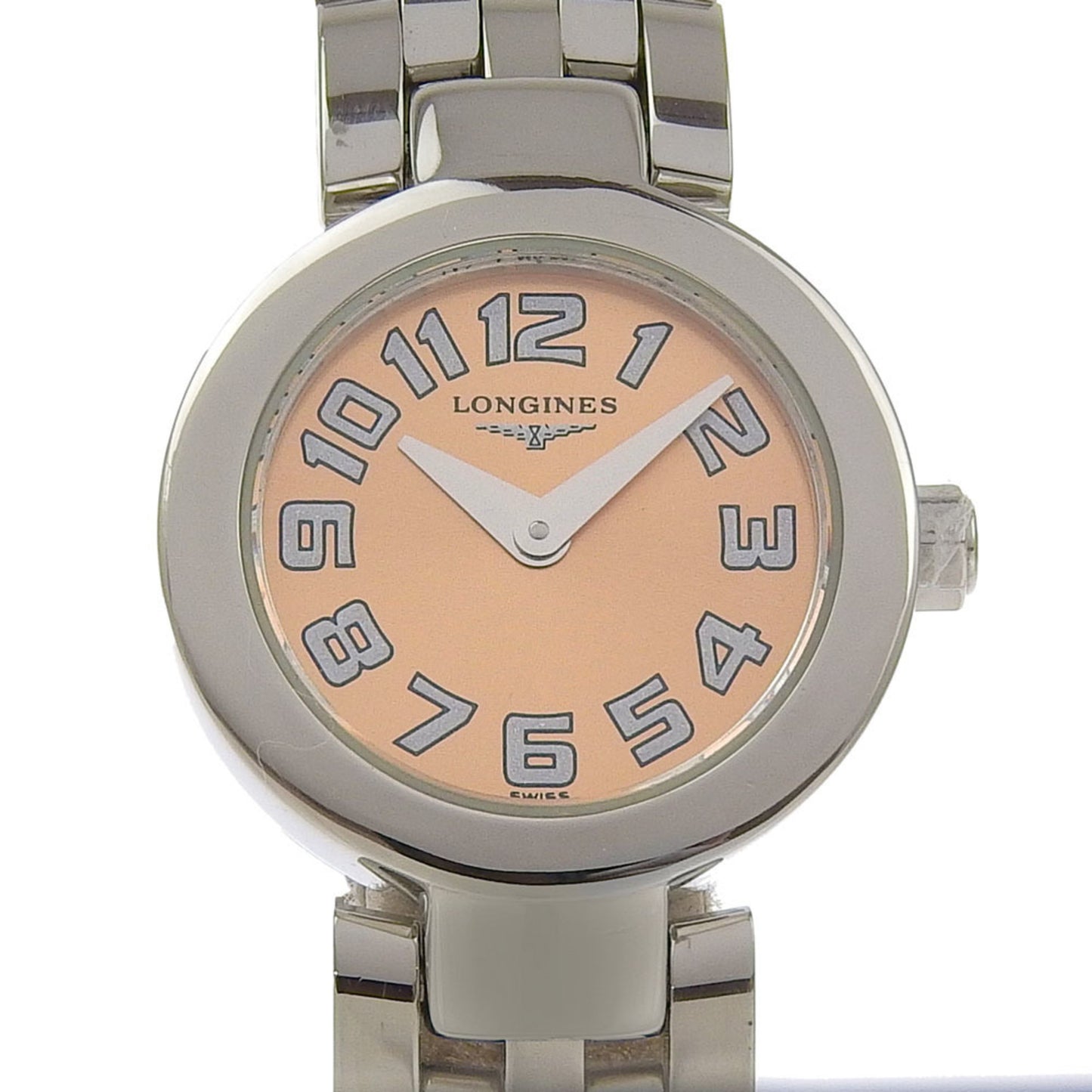 Longines Dolcevita Watch L5.174.4 Stainless Steel Quartz Analog Display