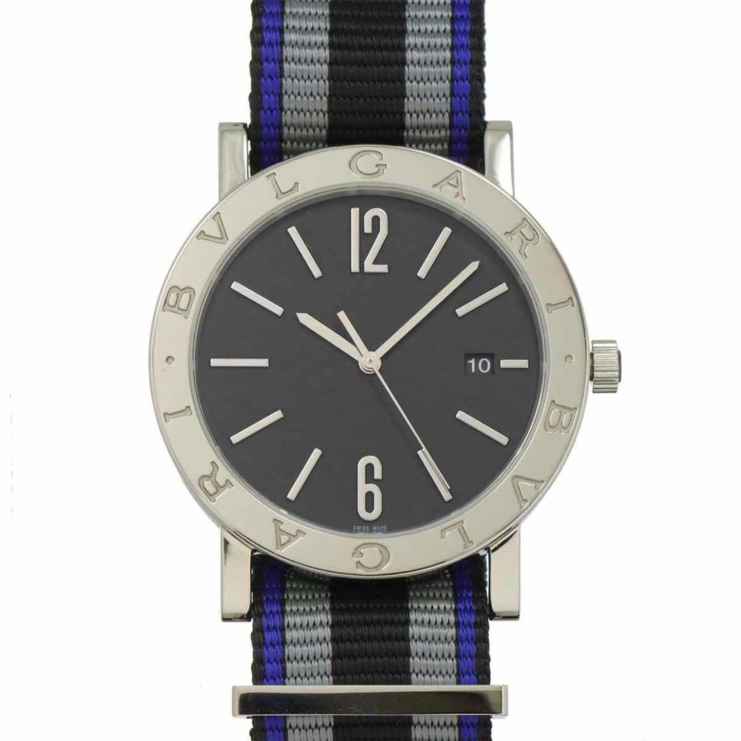 Bvlgari Bb41S Men'S Watch With Date Display