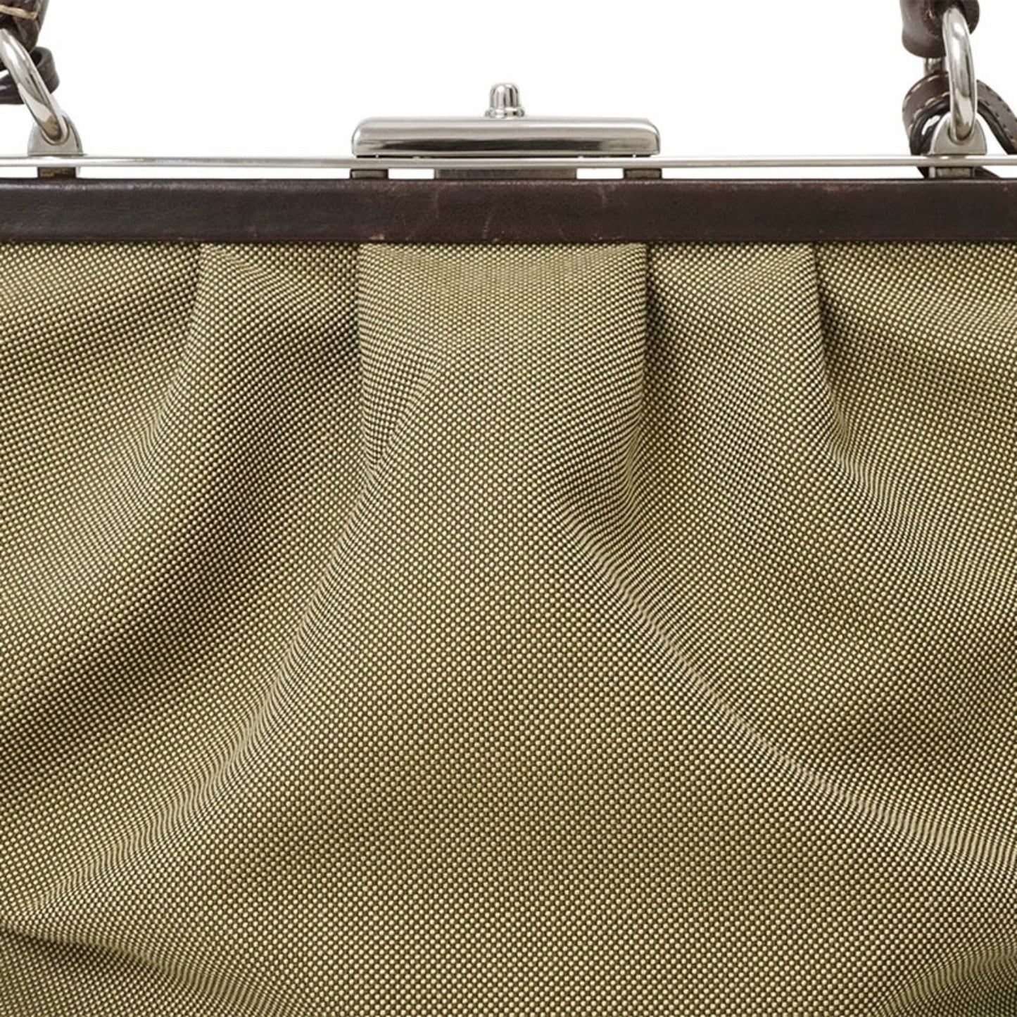 Prada Jacquard Handbag Khaki Br3481