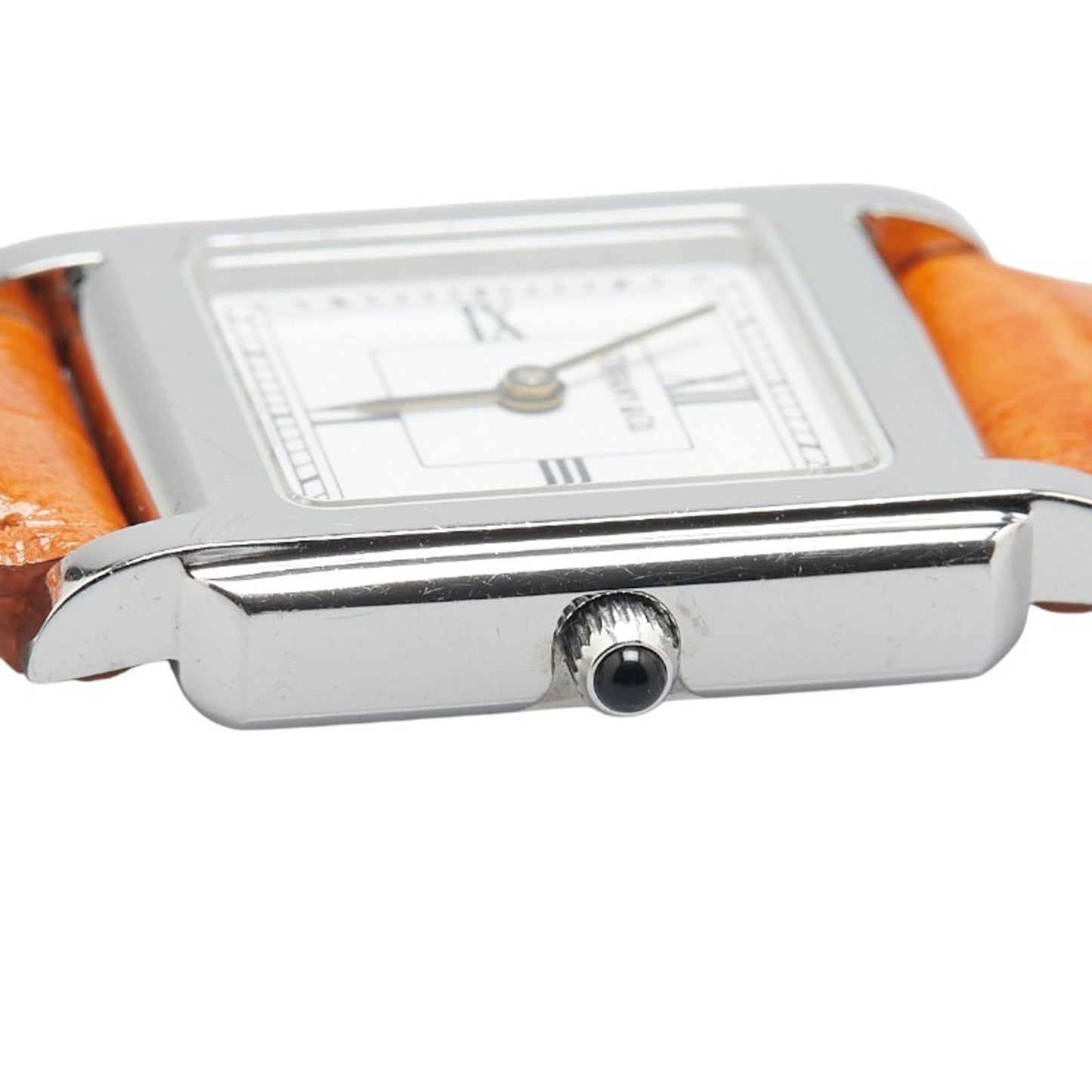 Tiffany Classic Strap (Non-Original) Quartz Watch With White Dial
