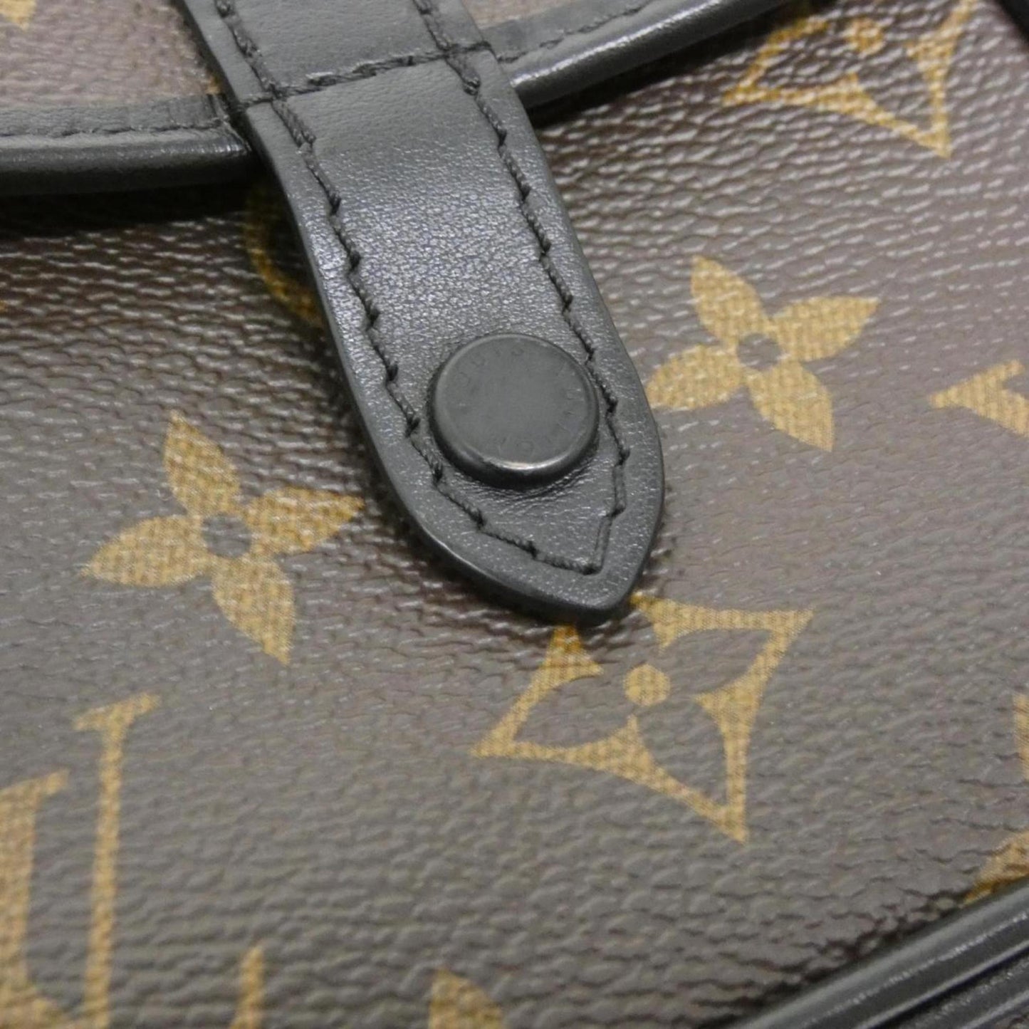Louis Vuitton Monogram Macassar Christopher Wearable Wallet M69404 Shoulder Bag