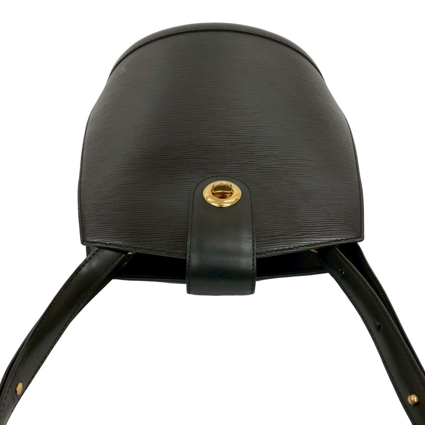 Louis Vuitton Cluny Epi Leather Turnlock Shoulder Bag In Noir