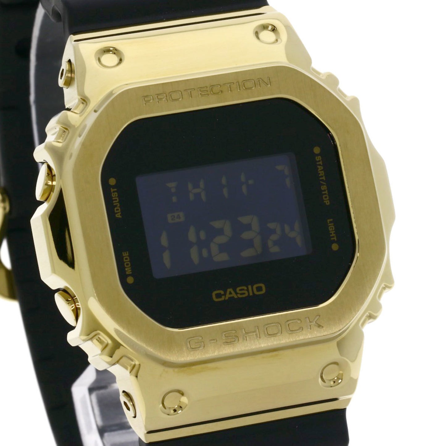 Casio Gm-5600G G-Shock Metal Covered Watch Stainless Steel Rubber