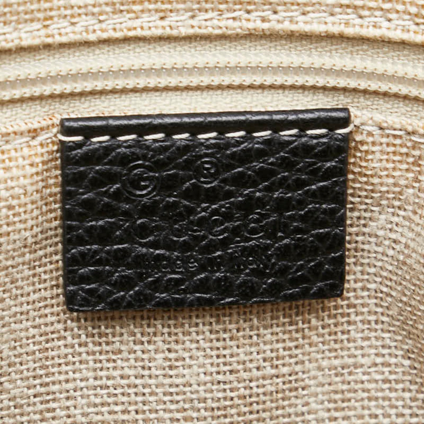 Gucci Handbag Tote Bag 449660 Black Leather