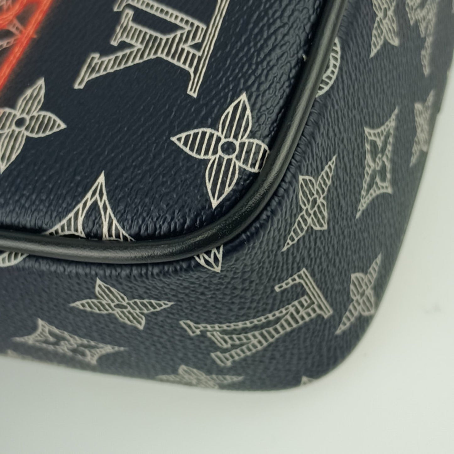 Louis Vuitton Louis Vuitton Shoulder Bag Danube Pm Upside Down M43678 Navy Monogram Ink Canvas