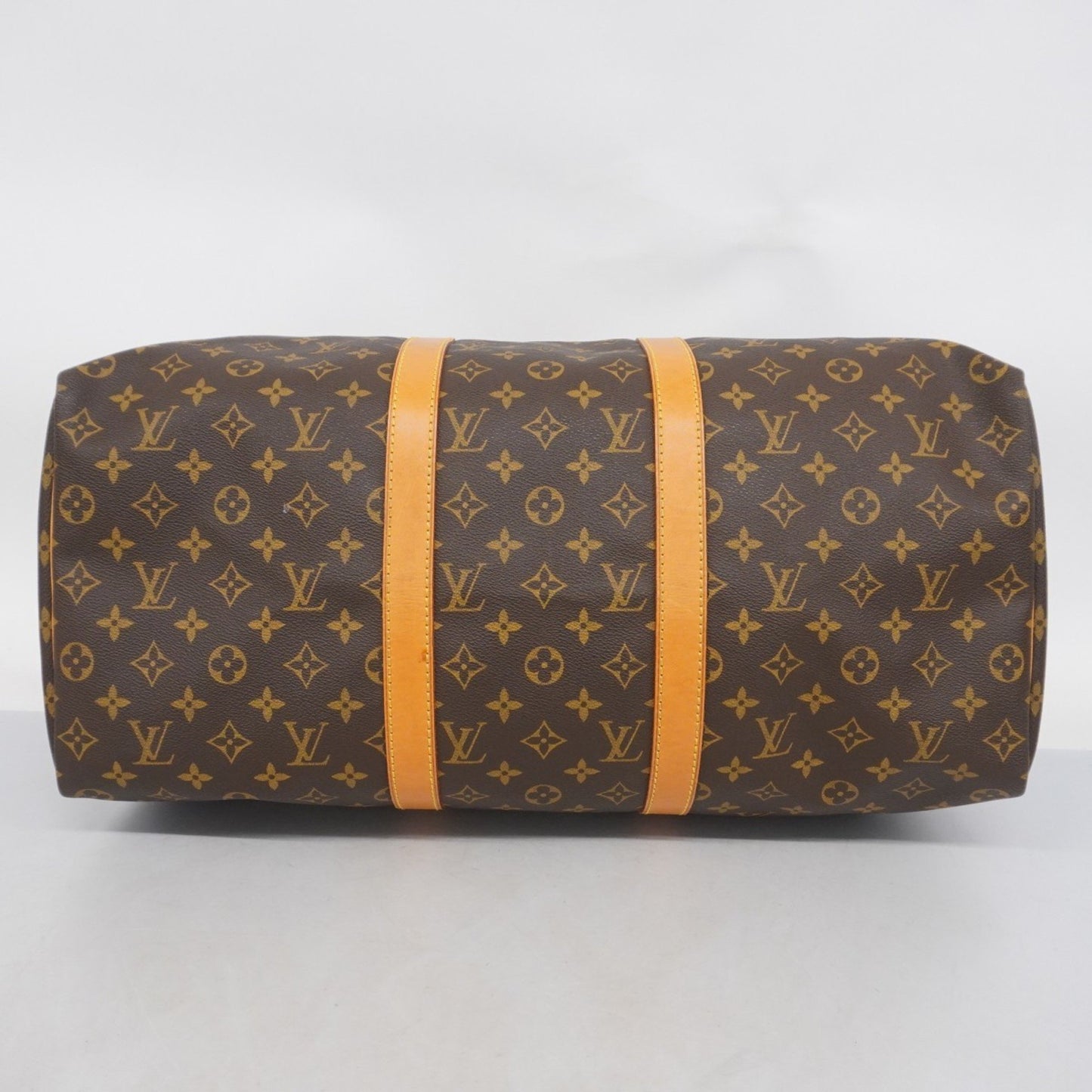 Louis Vuitton Monogram Keepall 50 Boston Bag M41426 Brown