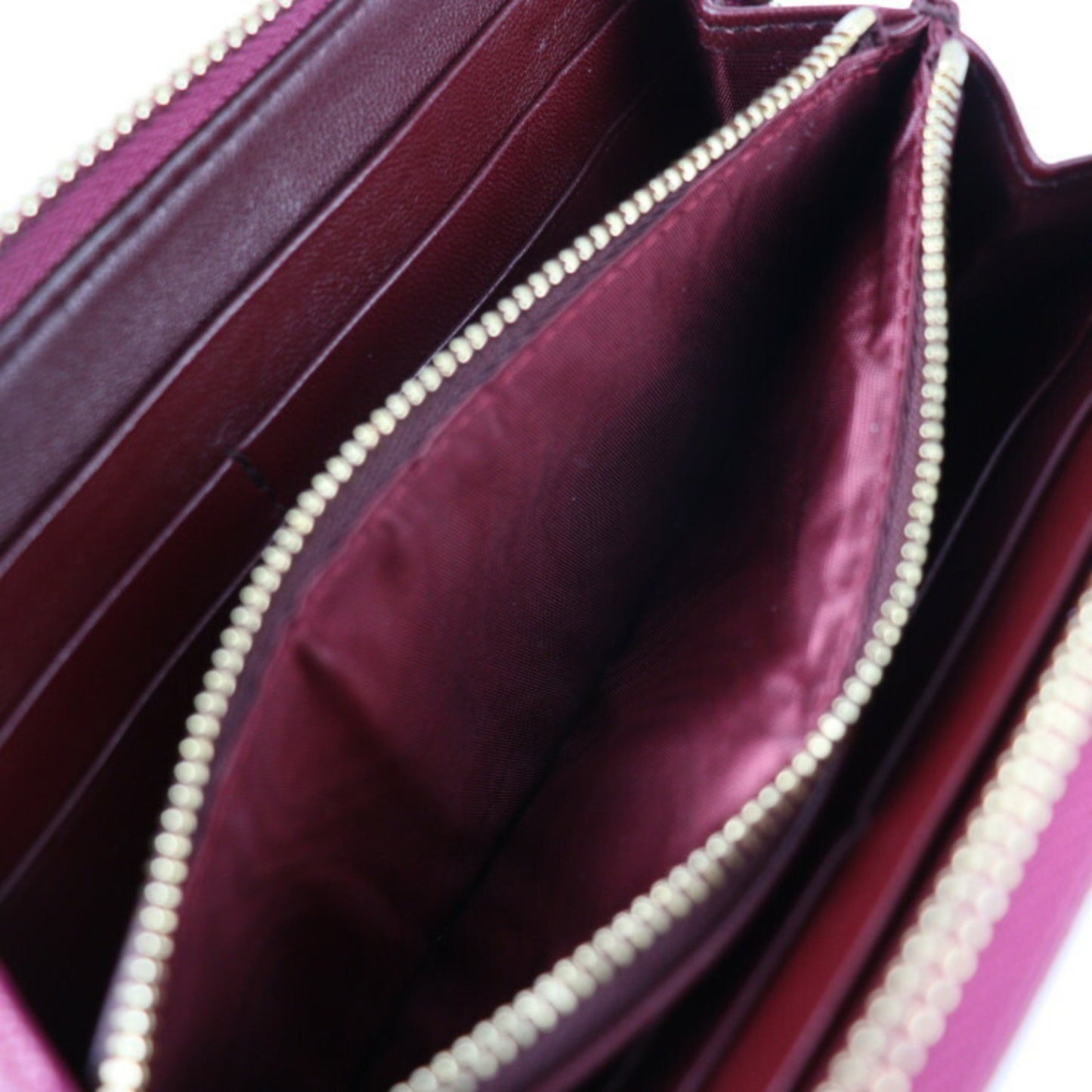 Bvlgari Bulgari Long Wallet 286311 Leather Heather Amethyst Pink Series Gold Hardware Round Zipper