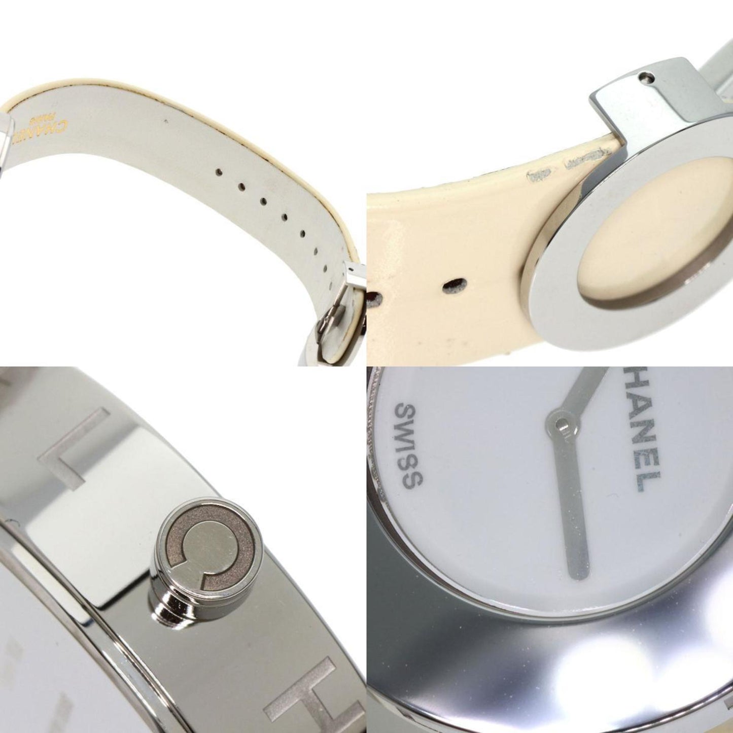 Chanel H0580 La Ronde Watch Stainless Steel Leather