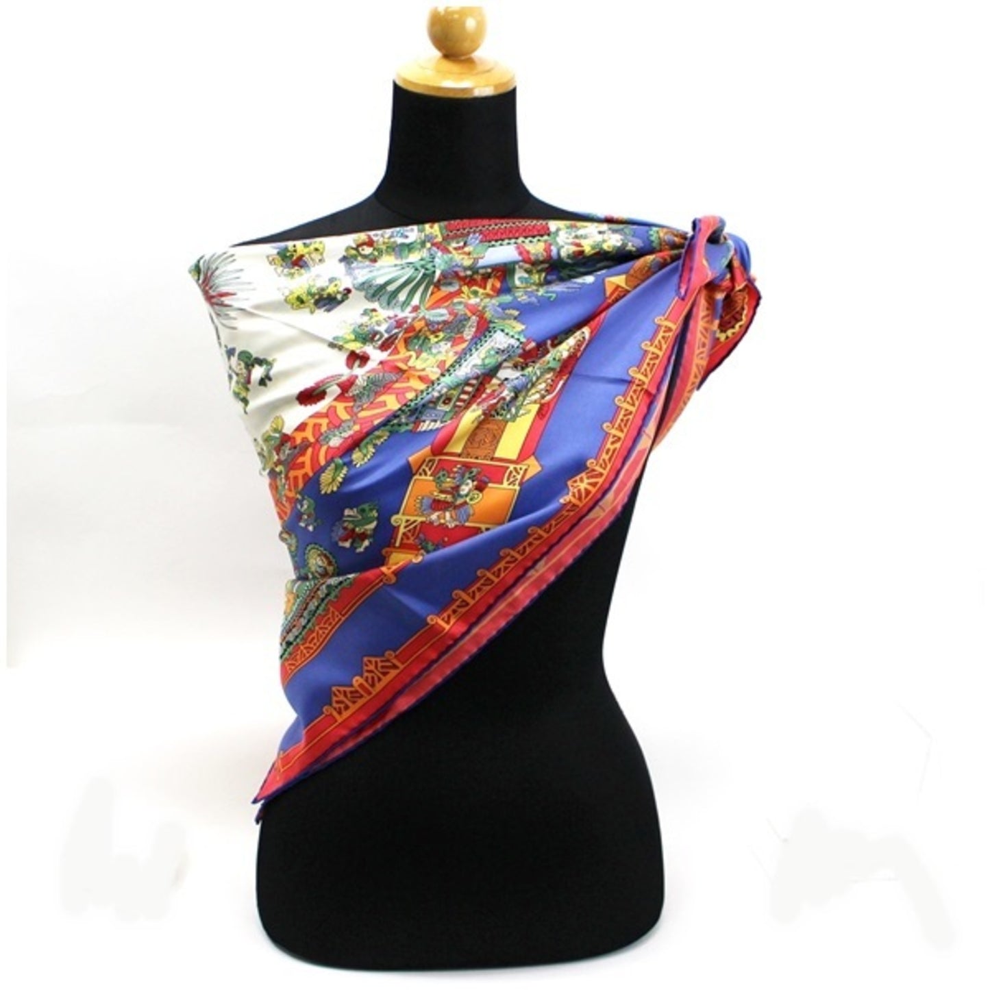Hermes Scarf Muffler Carre 90 "Astres Et Soleils" Celestial Bodies