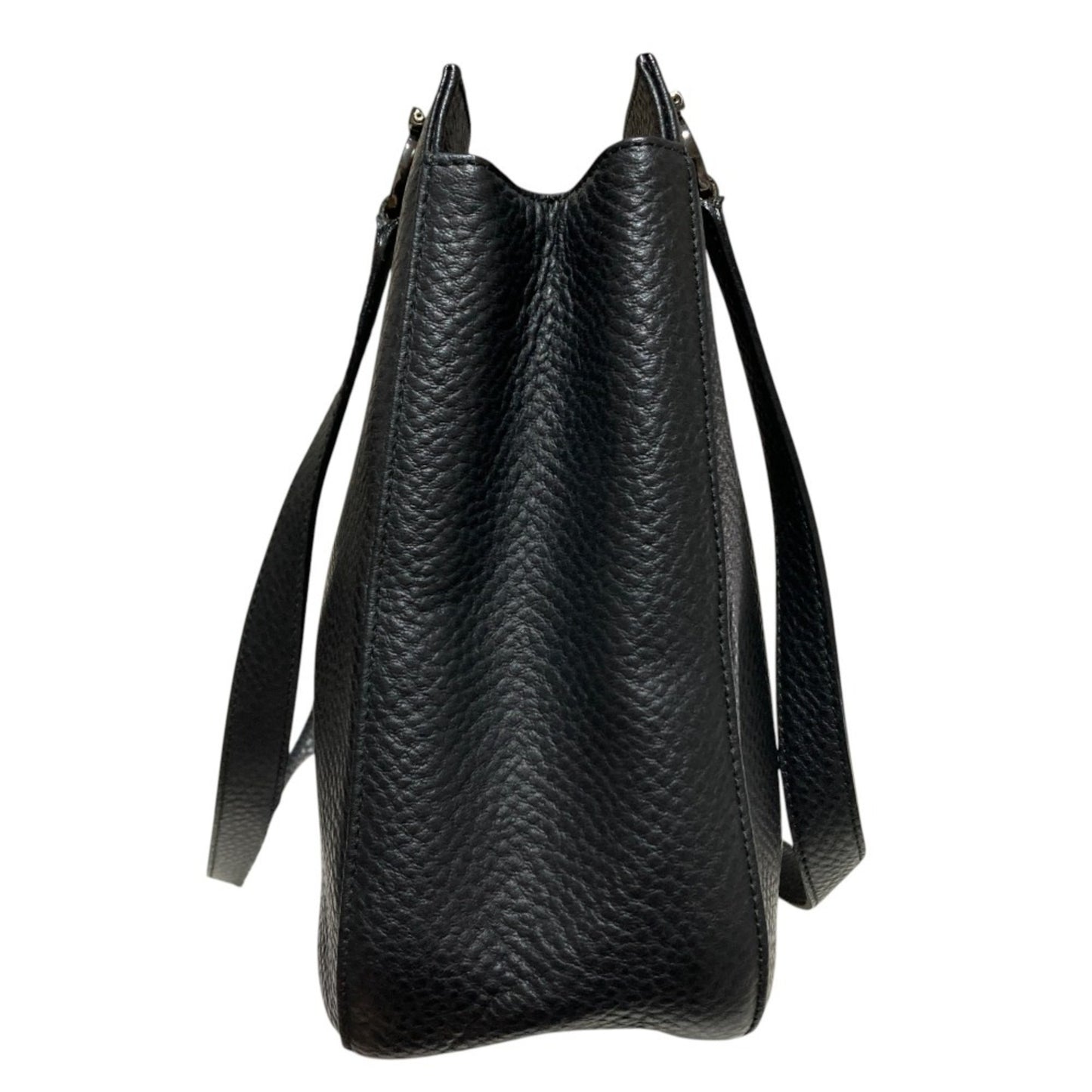 Salvatore Ferragamo Gancini Hardware Leather Tote Bag
