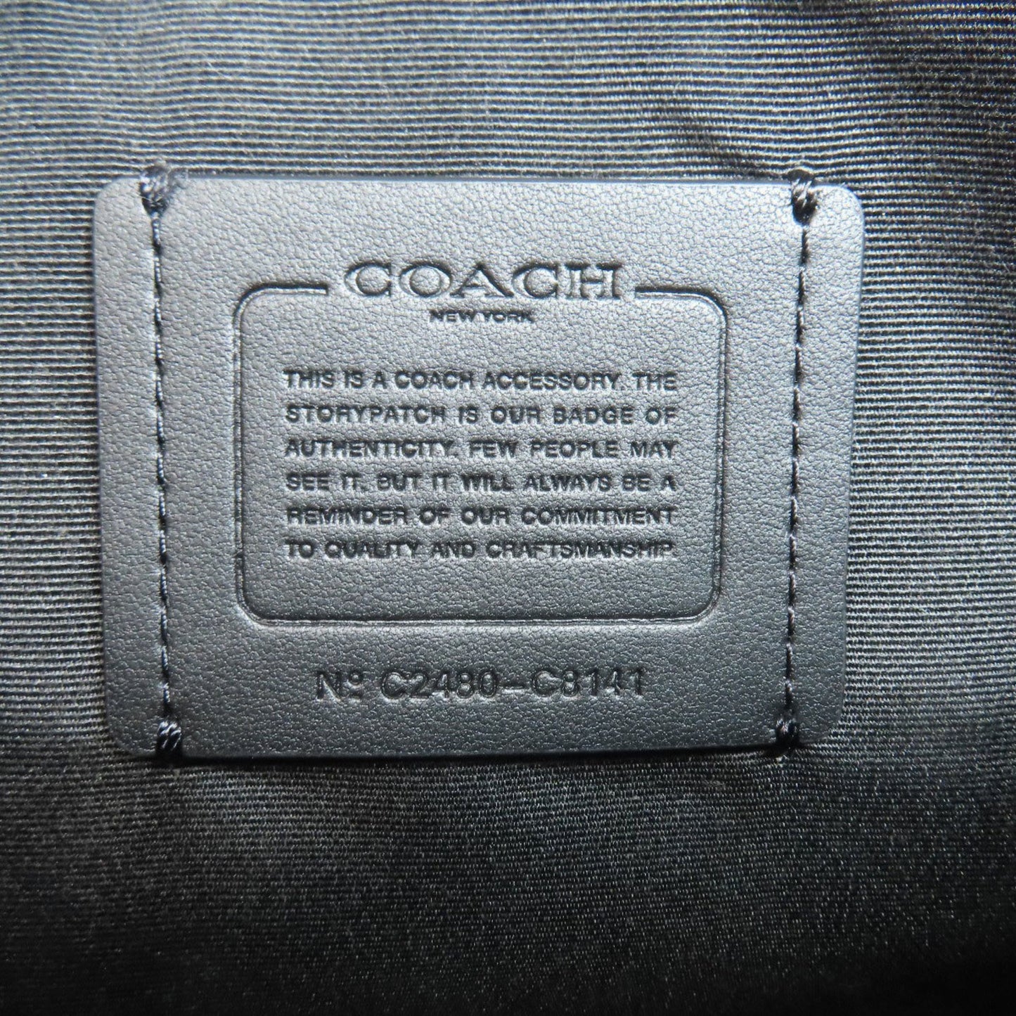 Coach C8141 Signature Shoulder Bag