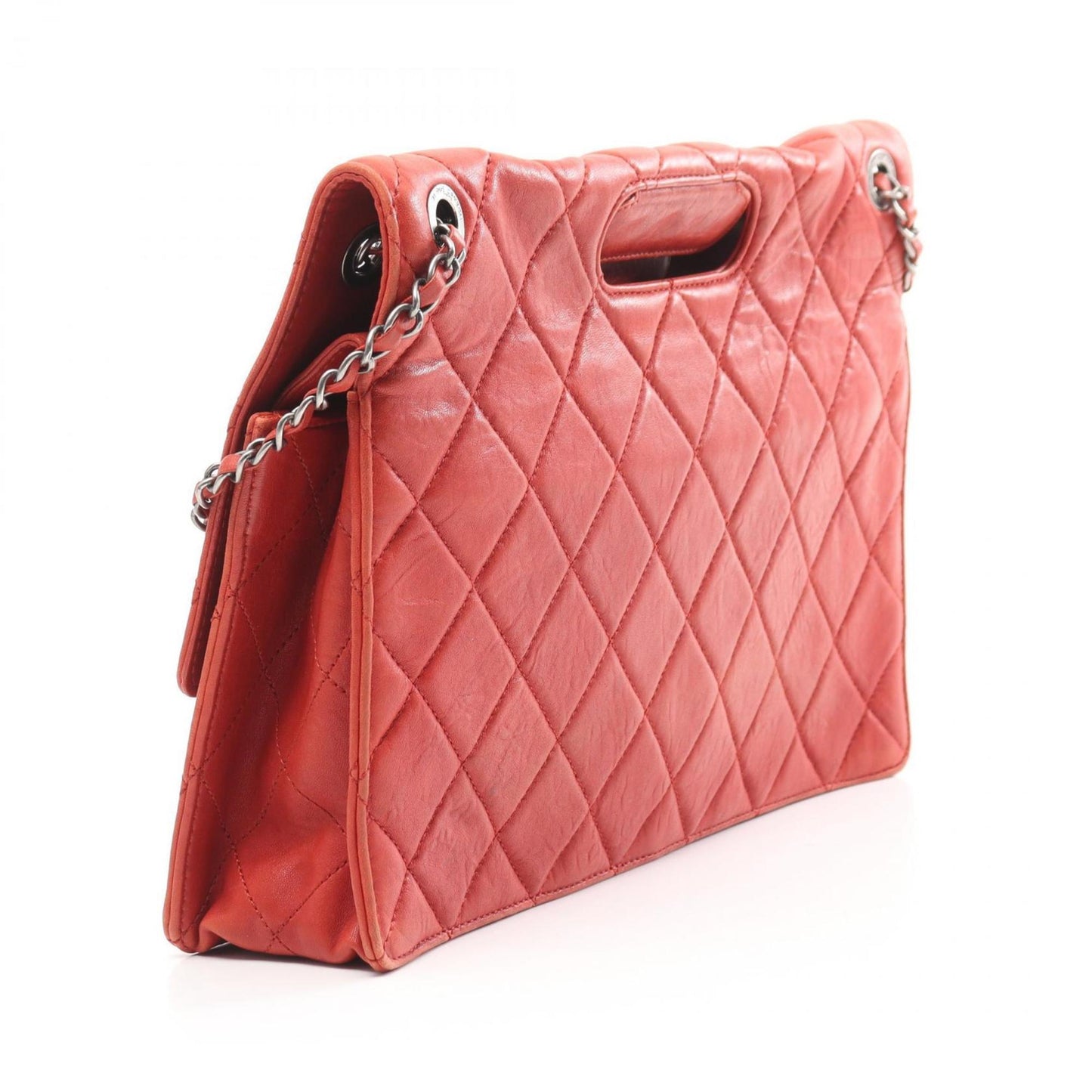 Chanel 2.55 Matelasse Shoulder Bag Lambskin (Sheepskin)