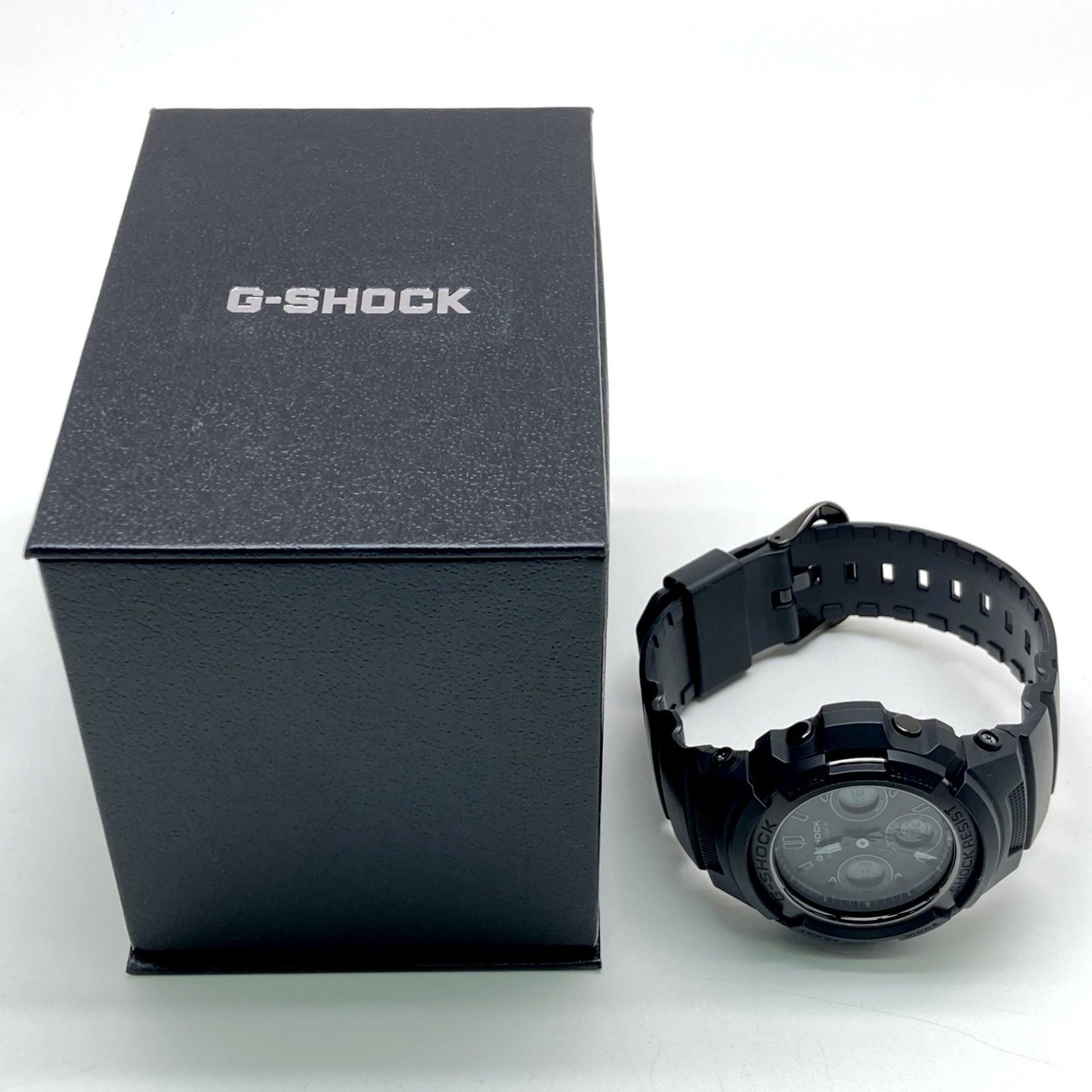 G-Shock Casio Awg-M100Sbb-1A Radio-Controlled Solar Watch With Tough Solar