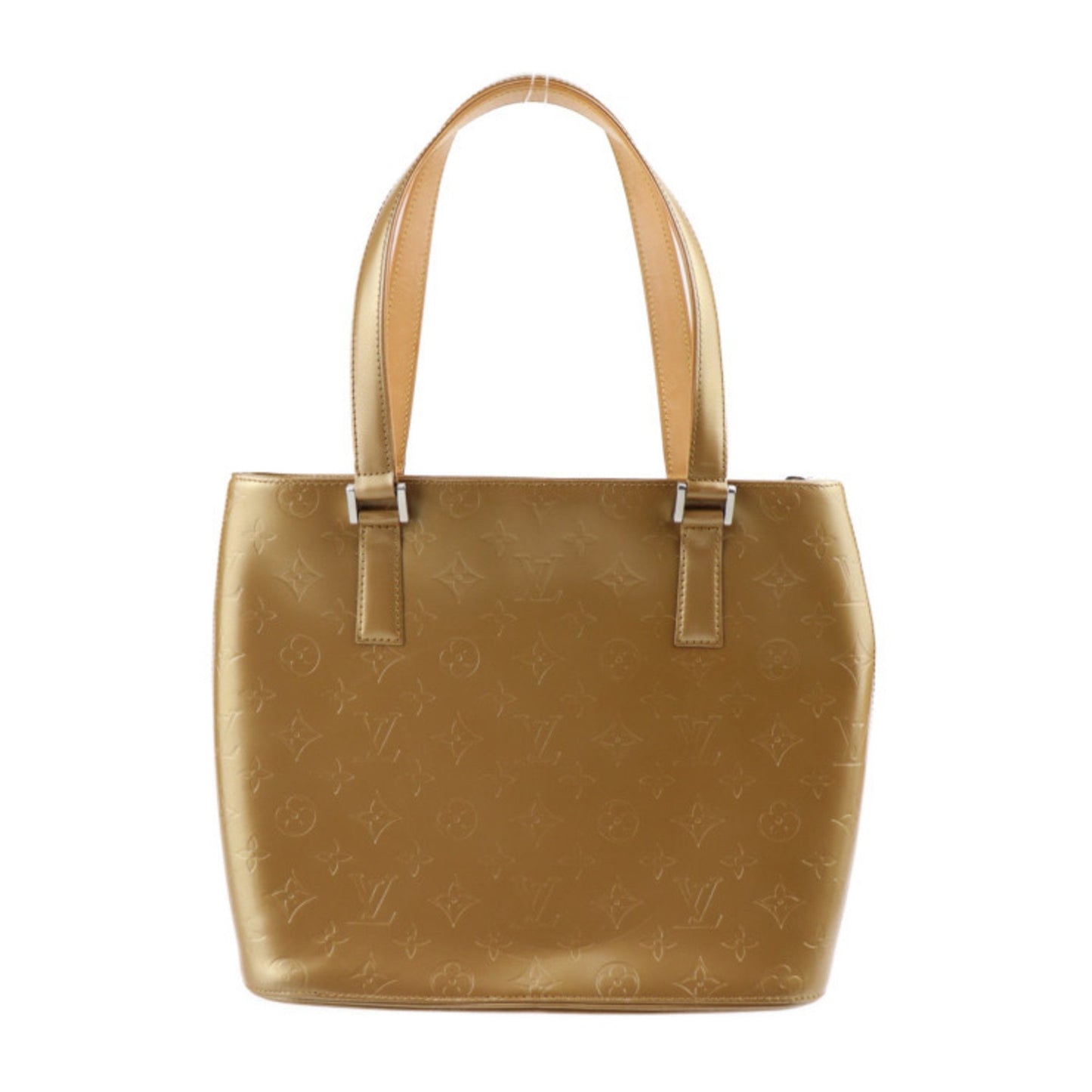 Louis Vuitton Louis Vuitton Stockton Handbag M55117 Monogram Matt Umbre Gold Series Silver Hardware