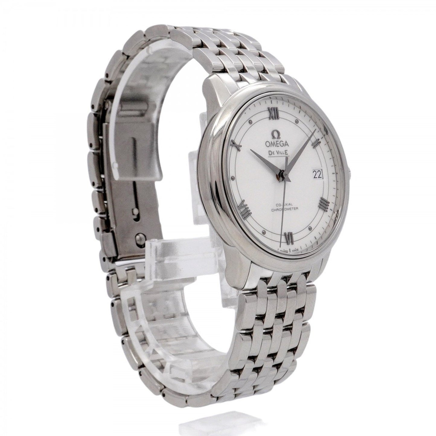 Omega De Ville 424.10.37.20.04.001 White Dial