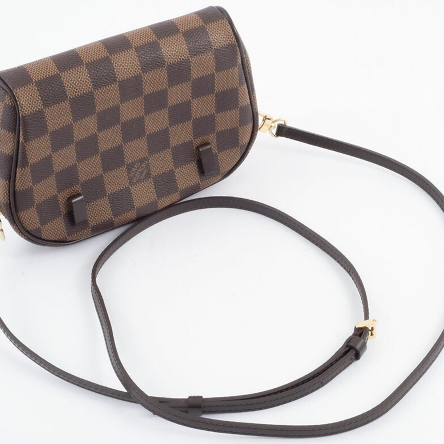 Louis Vuitton Pochette Ipanema Shoulder Bag N51296 Damier Ebene Canvas