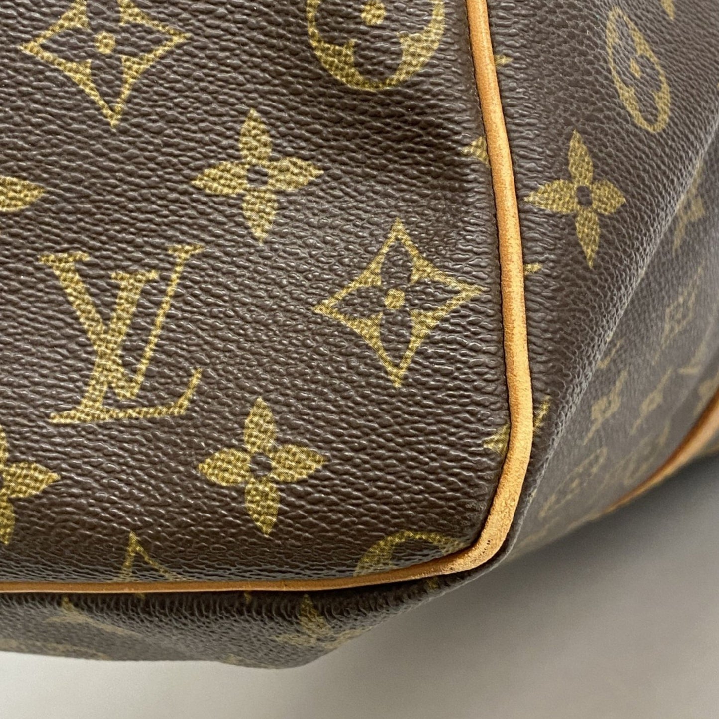 Louis Vuitton Monogram Keepall 60 Boston Bag M41422 Brown