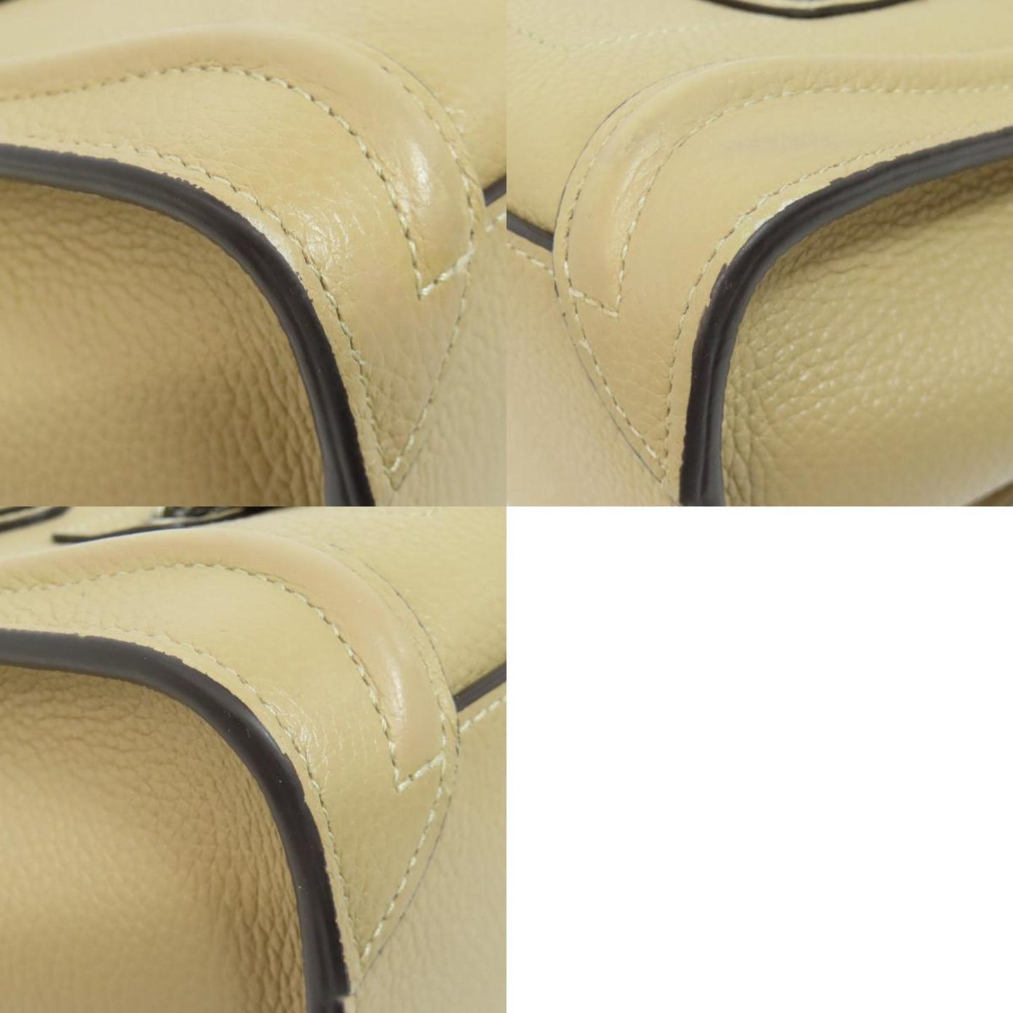Celine Luggage Nano Handbag Calfskin