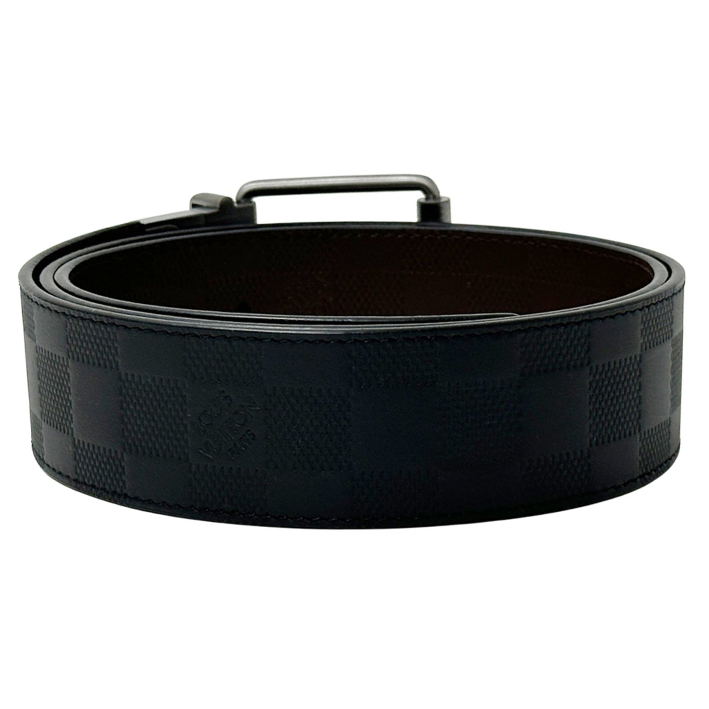 Louis Vuitton Damier Infini Men'S Leather Belt