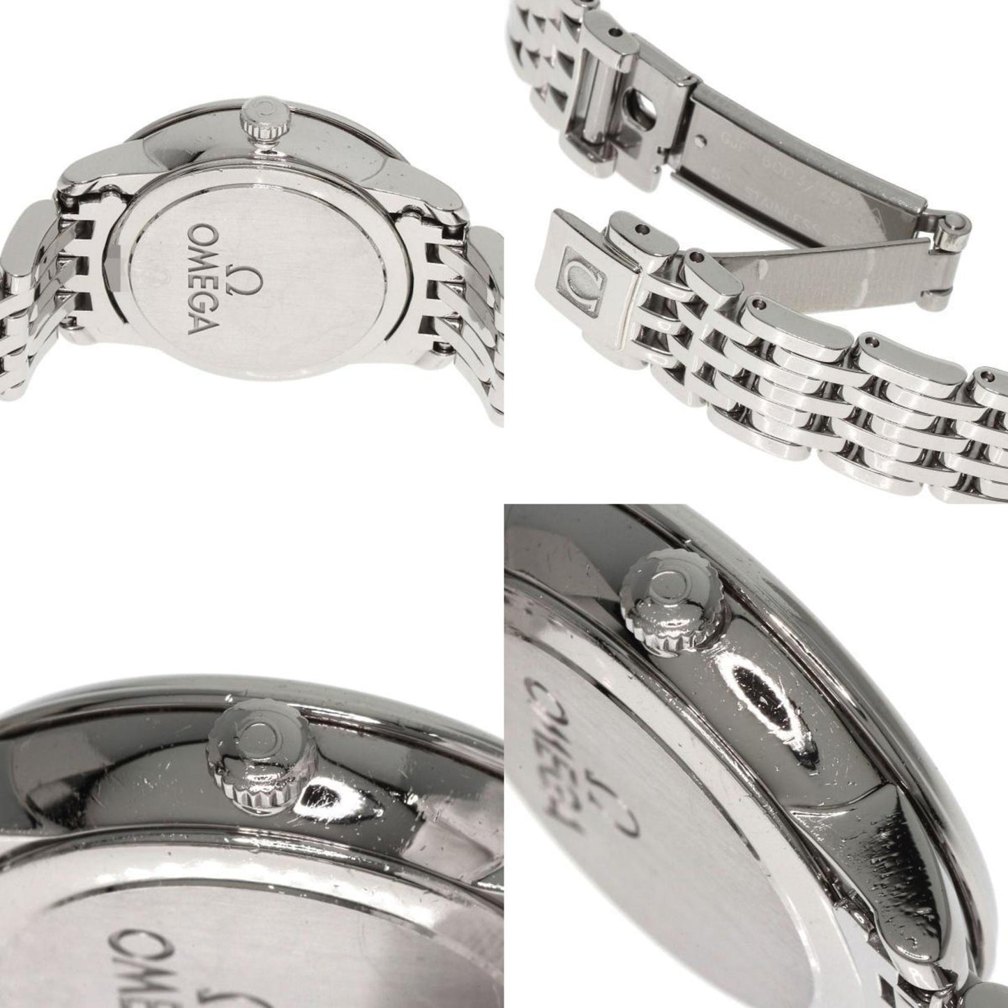Omega 424.10.24.60.05.001 De Ville Prestige Watch Stainless Steel Ss