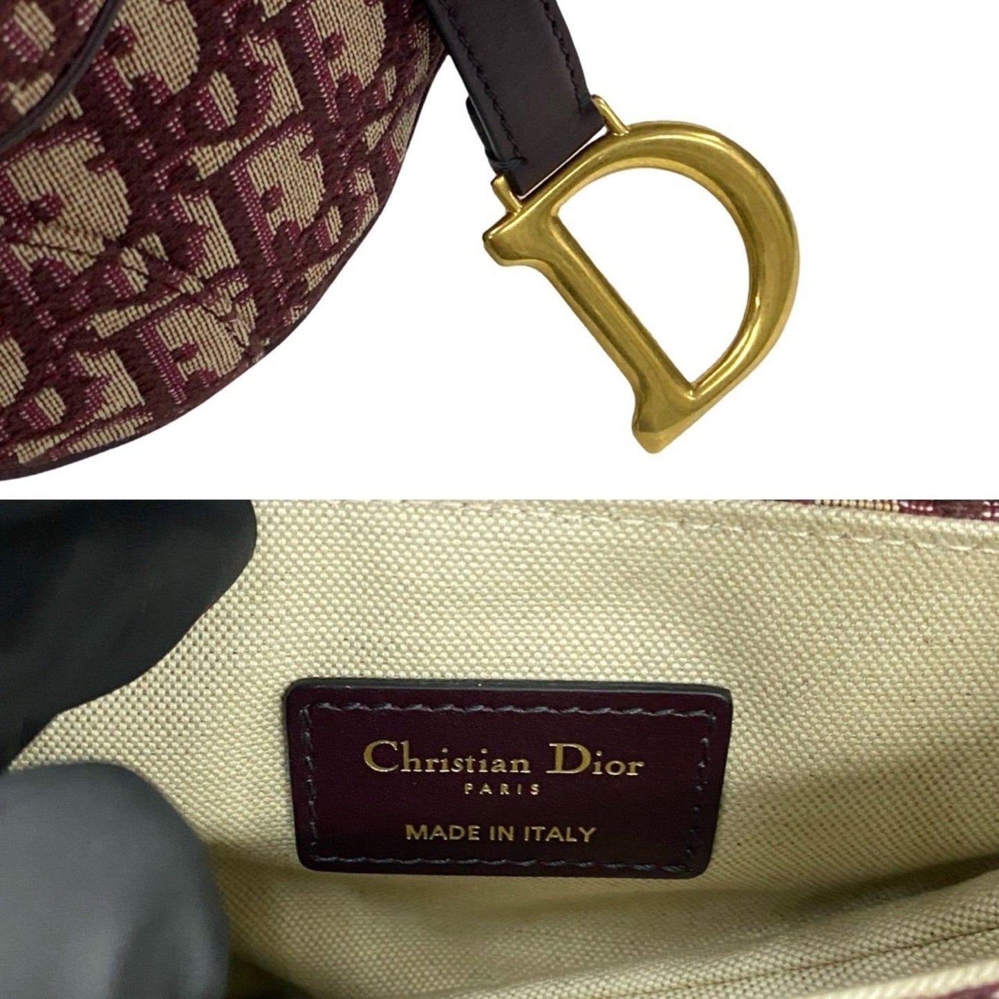 Christian Dior Saddle Bag