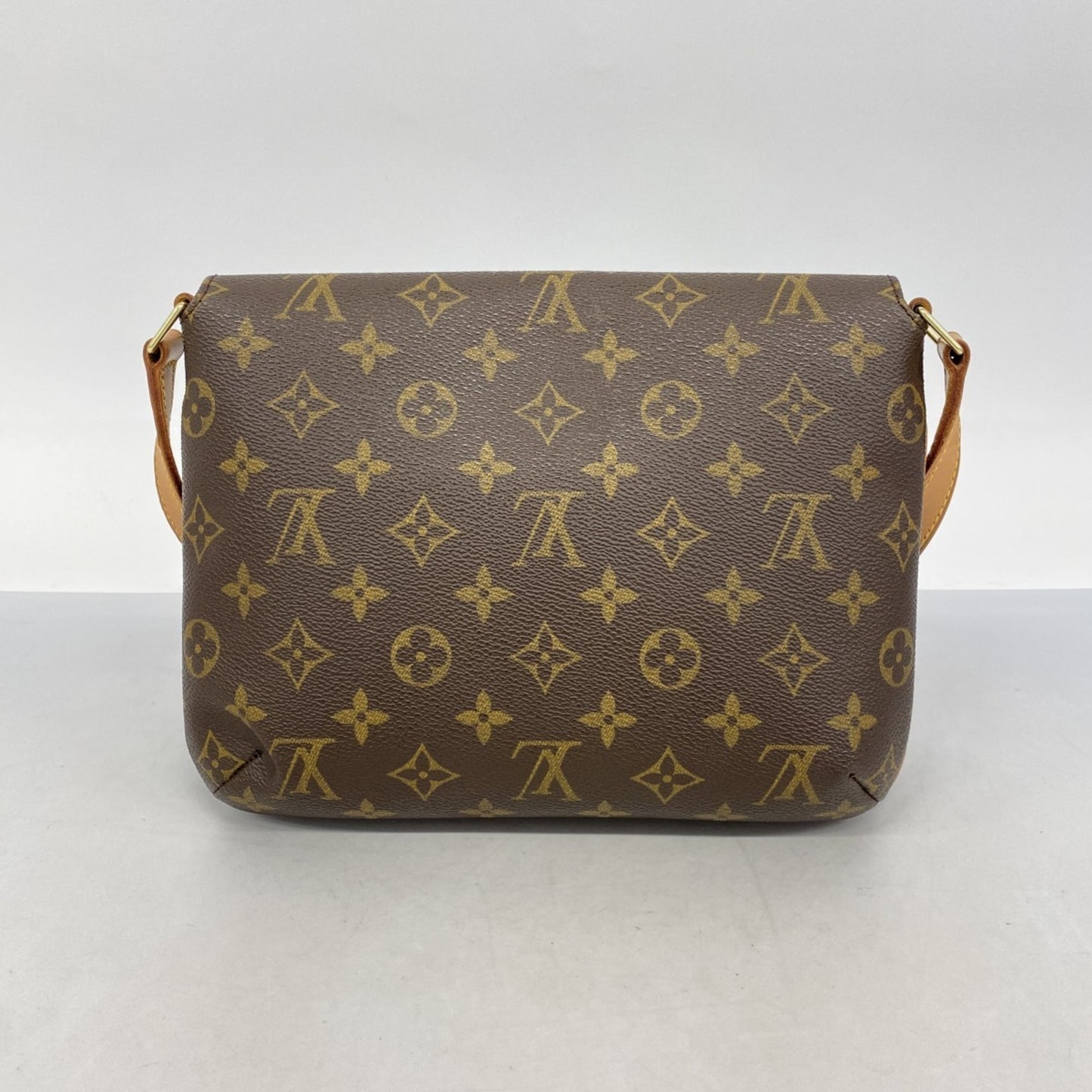 Louis Vuitton Monogram Musette Tango Short Strap Shoulder Bag M51257 Brown