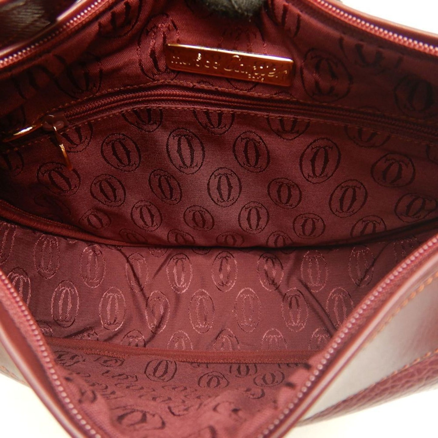 Cartier Must Bag Leather Bordeaux 252951