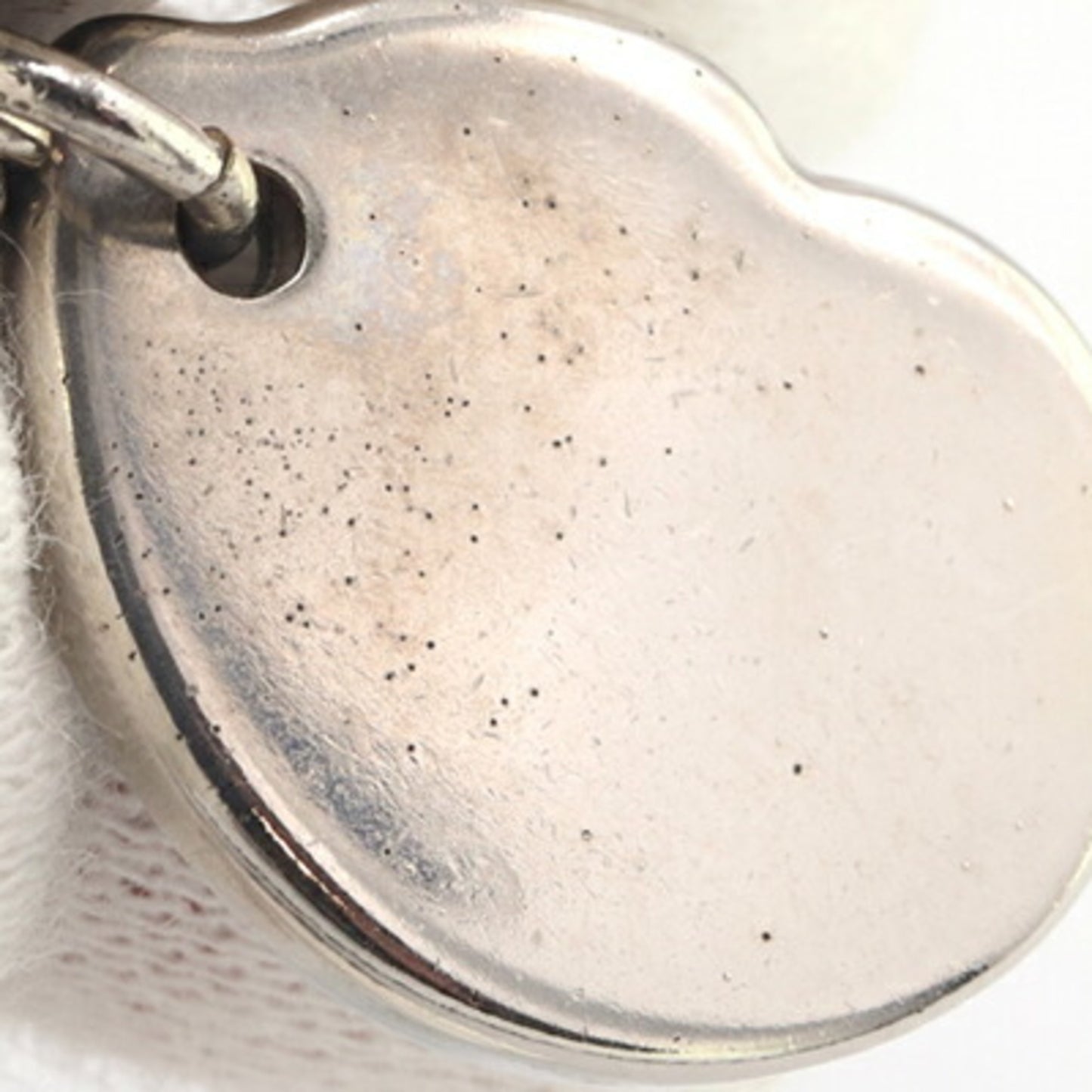 Louis Vuitton Necklace Sand Charms M62500 Silver Black Metal Shell Choker