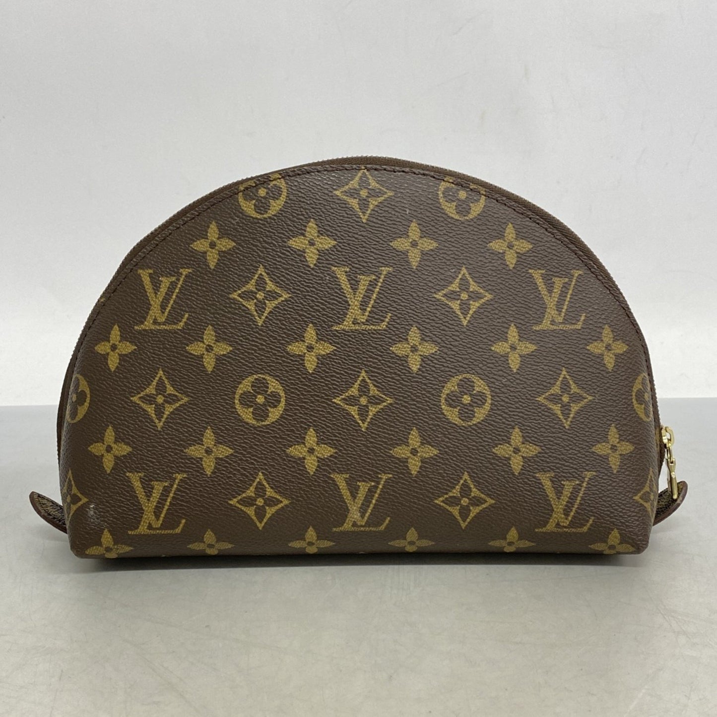 Louis Vuitton Monogram Trousse De Mironde Pouch M47520 Brown