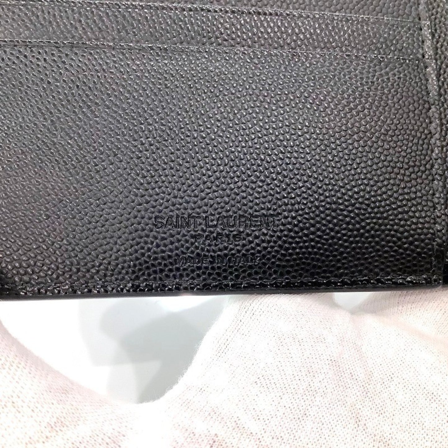 Yves Saint Laurent Saint Laurent Paris East/West Bifold Wallet 396307 Bty0N 1000Ja-24374