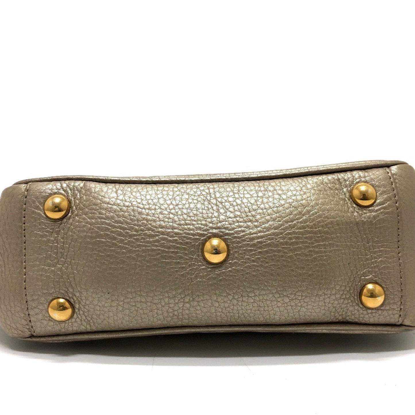 Gucci 282481 Gg Double G Detail Handbag Leather