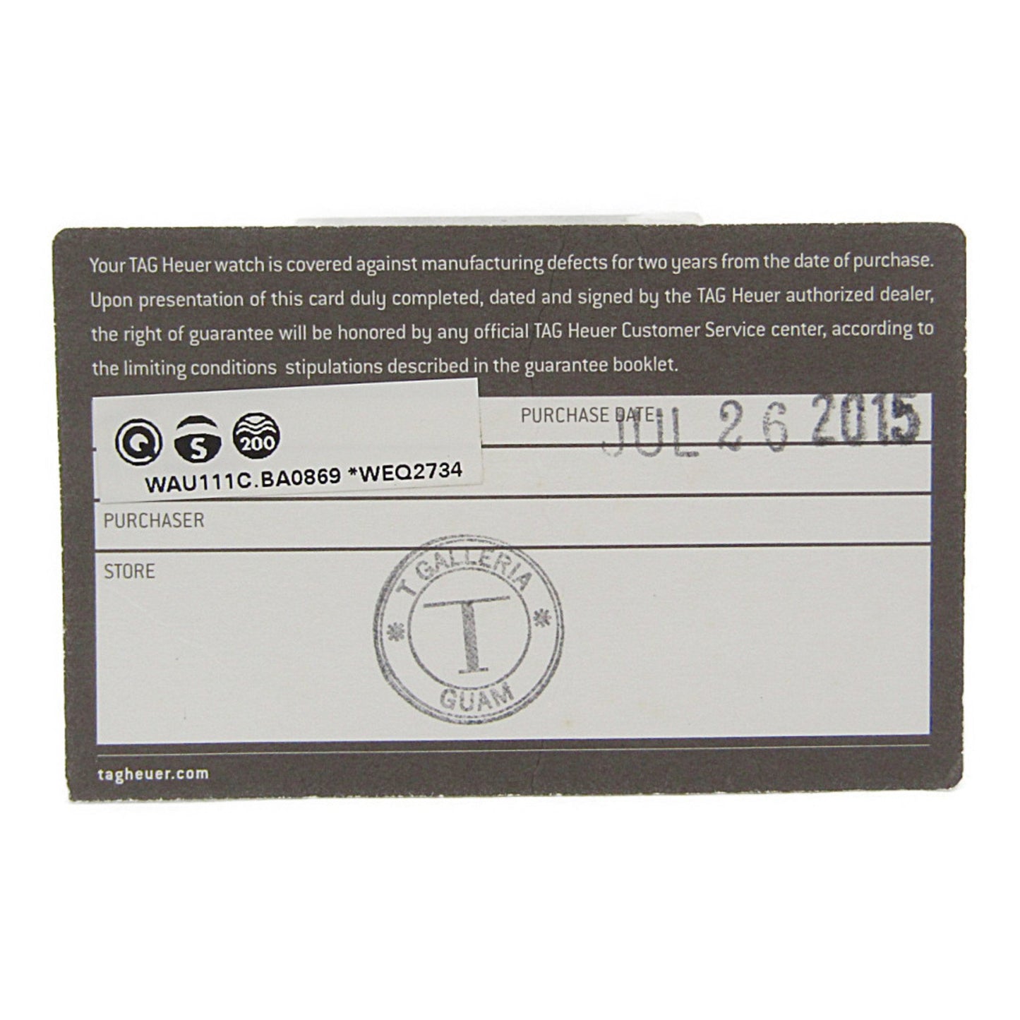 Tag Heuer Formula 1 Grand Date Alarm Steel