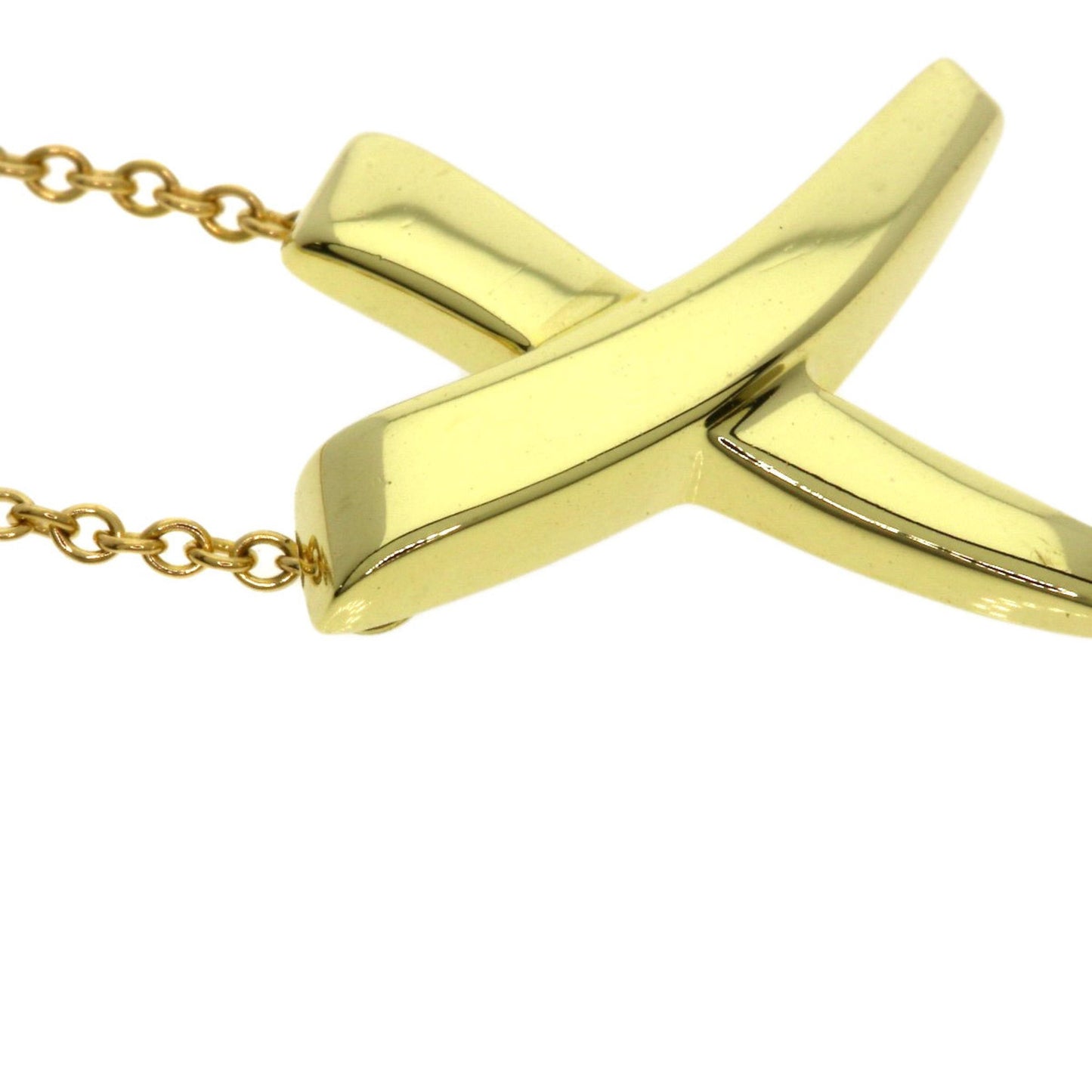 Tiffany & Co. Kisses Necklace In 18K Yellow Gold