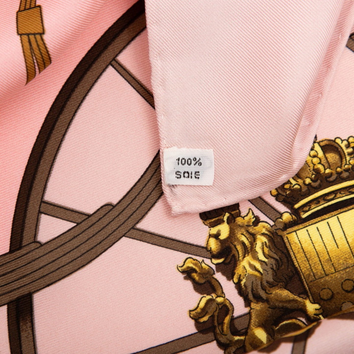 Hermes Herms Carr 90 Springs Carriage Scarf