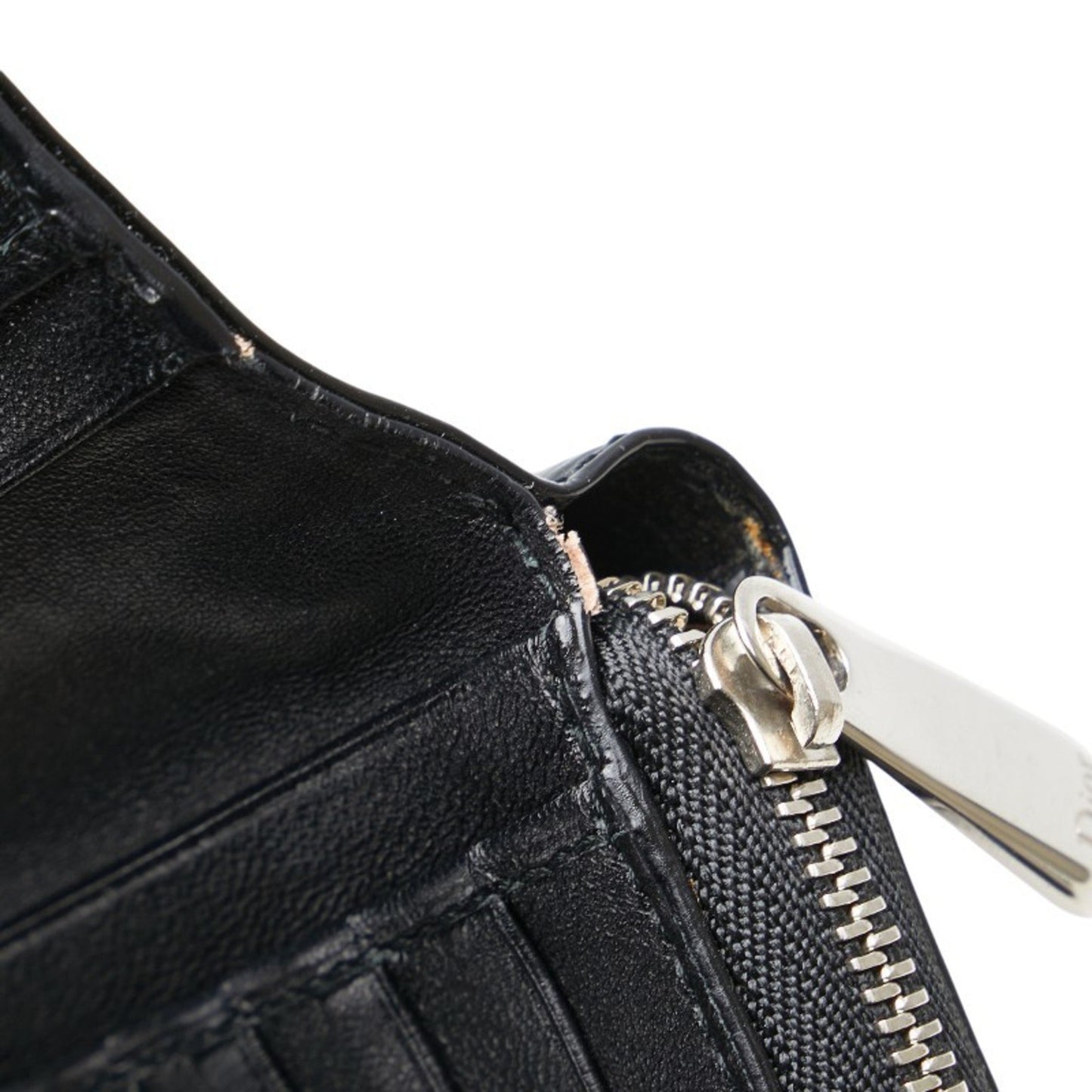 Christian Dior Dior Trotter Round Zip Wallet