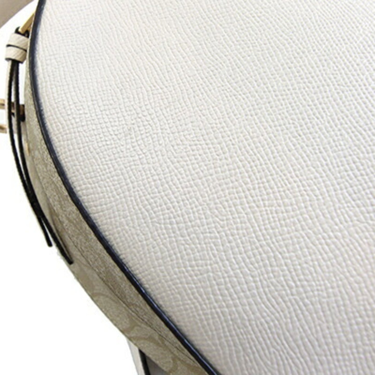 Coach Signature Jordan Backpack 76622 Ivory Beige Pvc Leather