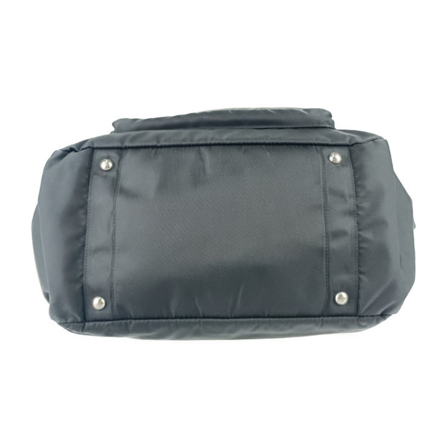 Prada Prada Mother'S Bag Re-Nylon Baby 1Bg102 Black Nylon
