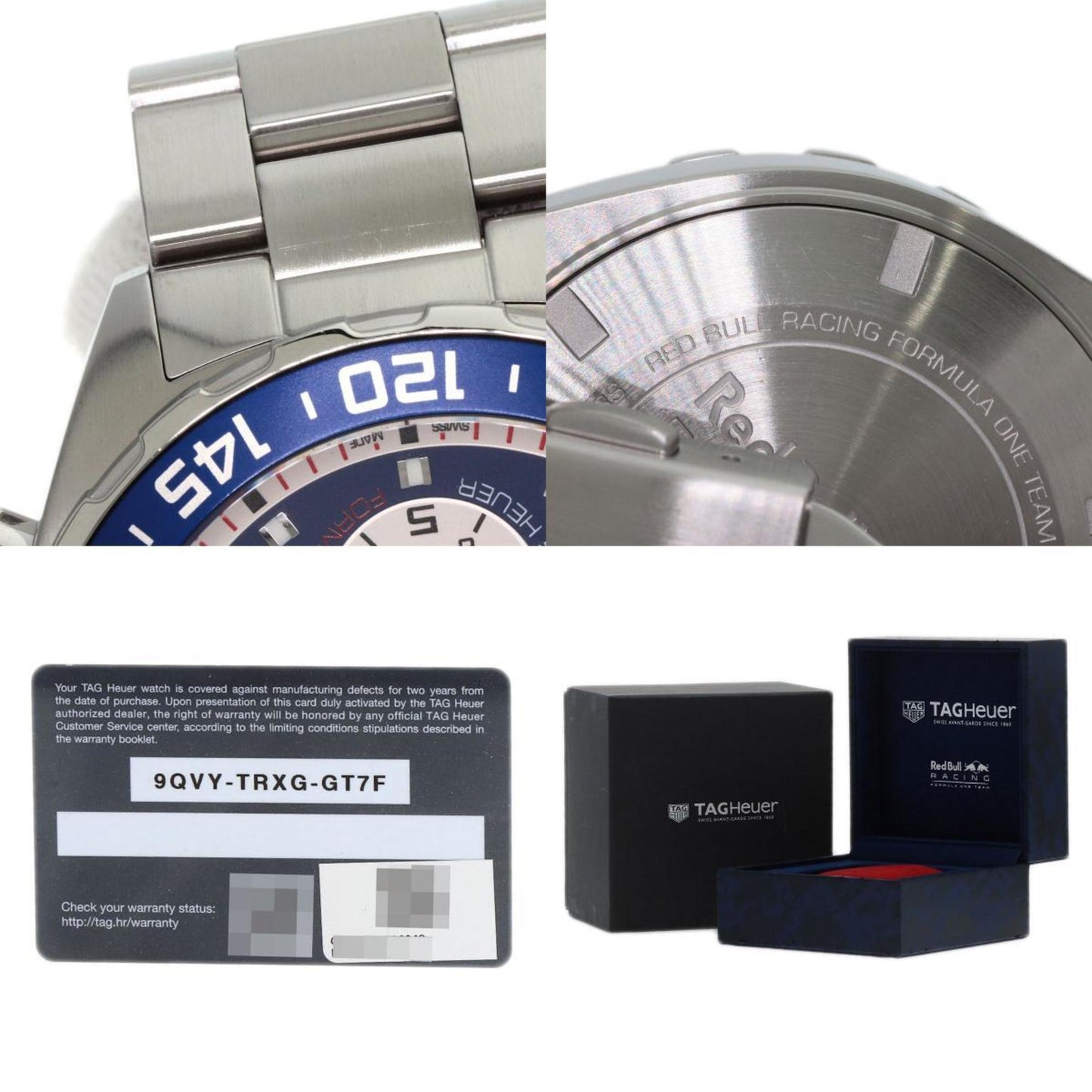 Tag Heuer Caz1018 Formula 1 Red Bull Racing Watch Stainless Steel Ss