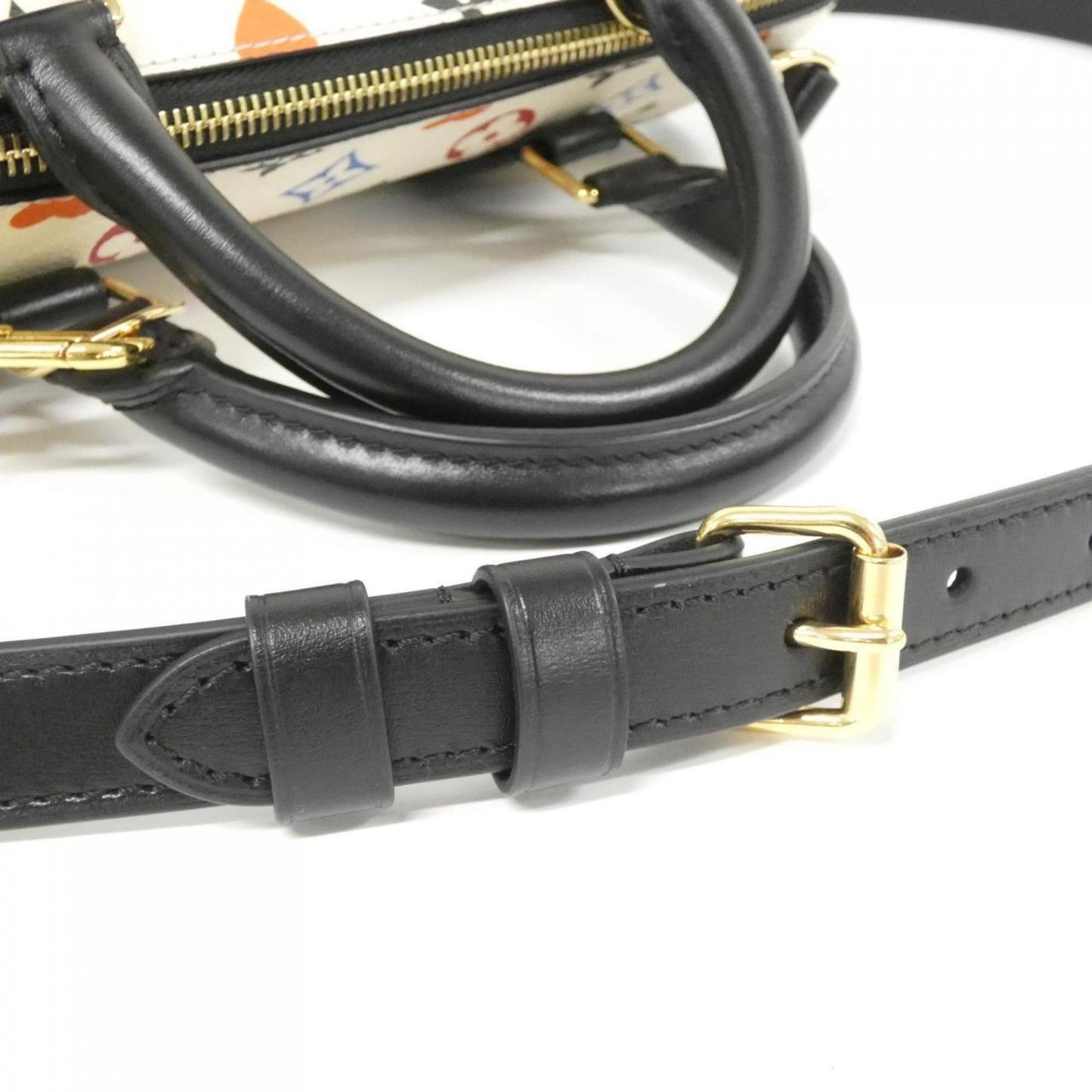 Louis Vuitton Game On Monogram Speedy Bandouliere 25Cm Boston Bag M57466