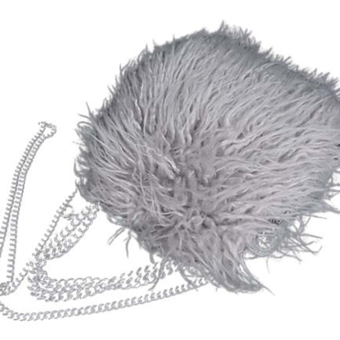 Stella Mccartney Falabella Shoulder Bag - Grey Fur