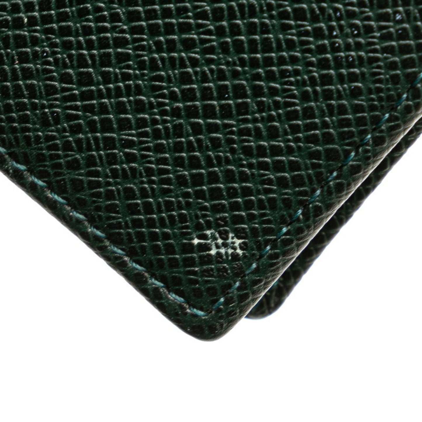 Louis Vuitton Taiga Porte Monnaie Boite Wallet/Coin Case M30384 Episea Green Leather