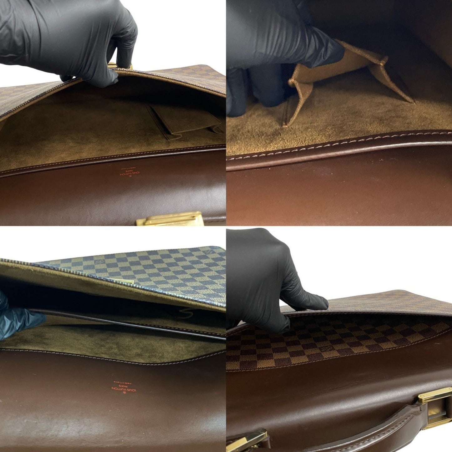 Louis Vuitton Altona Pm Damier Leather Business Briefcase