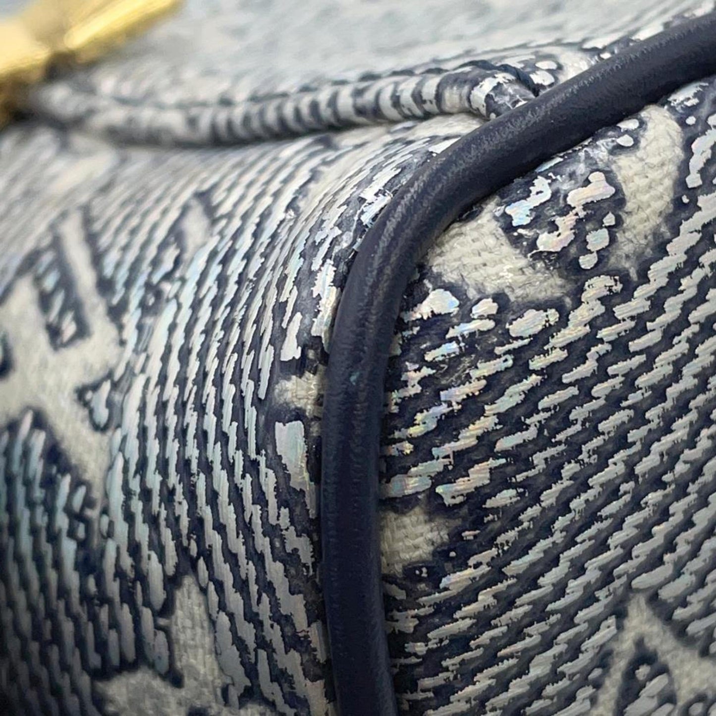 Louis Vuitton Chain Shoulder Bag Monogram Laminated Jacquard Micro Vanity M82467 Louis Vuitton