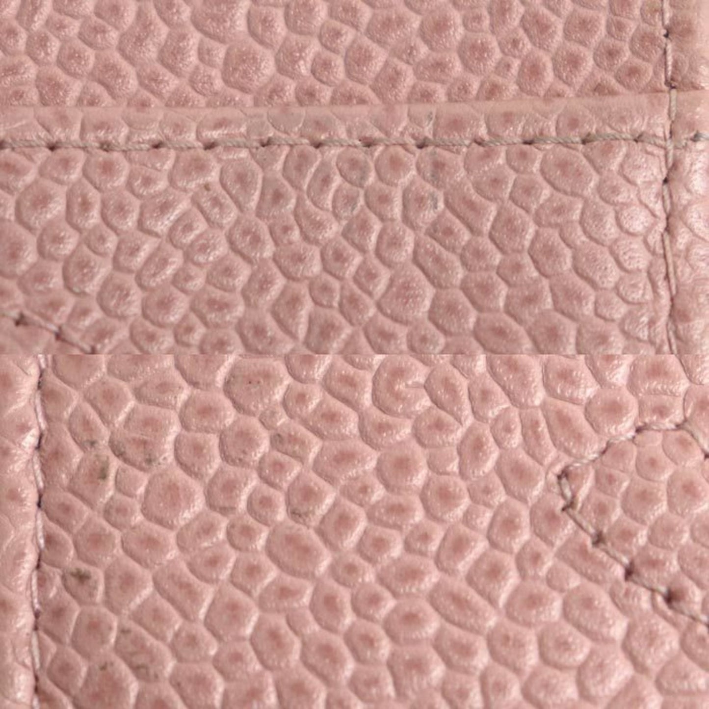 Chanel Coco Mark Caviar Leather Card Case