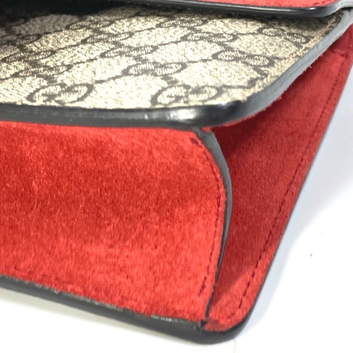 Gucci 421970 Gg Dionysus W-Chain Shoulder Bag In Supreme Canvas